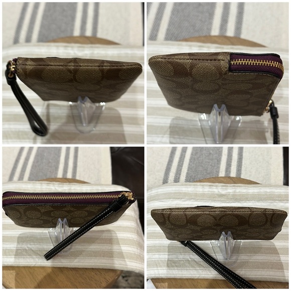 Disney X Coach Corner Zip Wristlet w/Disney Villains Bad Girls Club Patches, NWT - Picture 8 of 16